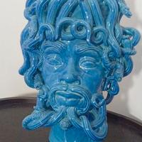 Verus Ceramiche Caltagirone Testa di Moro Medusa