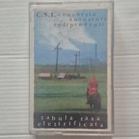 Musicassetta Tabula Rasa Elettrificata dei CSI.