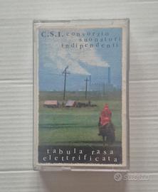 Musicassetta Tabula Rasa Elettrificata dei CSI.