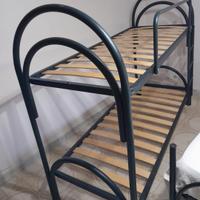 LETTI A CASTELLO NERI MISURE 200×80