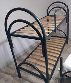 LETTI A CASTELLO NERI MISURE 200×80