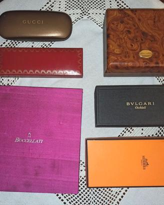 Scatole Gucci Cartier Buccellati Lorenz Hermès