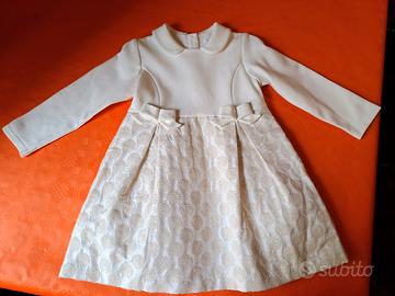 Abito cerimonia invernale bimba 18 mesi