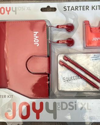 JOY4 Starter Kit Nintendo DSi XL NUOVO SIGILLATO