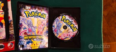 Pokemon il film DvD Mew contro Mewtwo originale