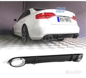 DIFFUSORE AUDI A4 B8 07-11 LOOK RS4