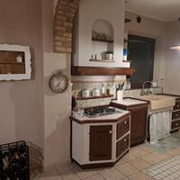CUCINA IN MURATURA mod. "Vecchi Casali di PITTORI"
