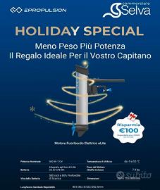 EPropulsion Fuoribordo elettrico eLite - 500 W
