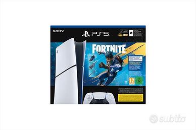 ps5 digital nuova 825GB Fortnite con garanzia