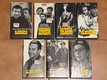 Videocassette collezione L’Unità-cinema Italia
