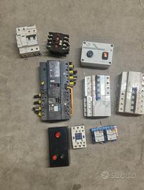 Stock Componenti Elettrici magnetotermici Relè 
