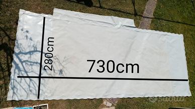 Telaio copertura roulotte