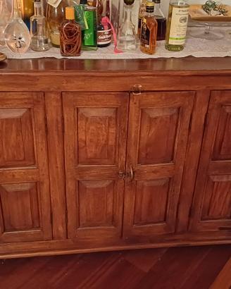Credenza indiana in teak - pezzo originale
