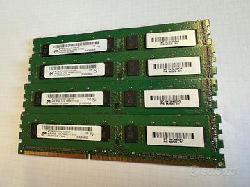 Kit 16GB RAM Micron DDR3 PC3L-12800E 1600Mhz