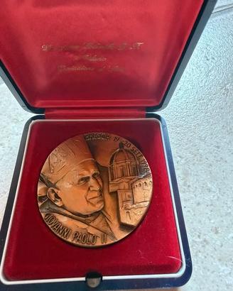 medaglia commemorativa Papa Giovanni Paolo II