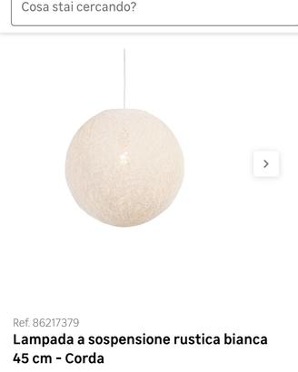 Lampada a sospensione 