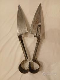 Antiche forbici per tosare le pecore