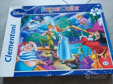 Puzzle Peter Pan Disney Clementoni 104 pezzi
