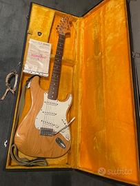 Fender Stratocaster 1972 Natural Vintage - UNICO P