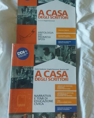libro di testo "A casa degli scrittori" 