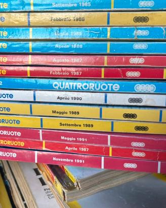 Rivista Quattroruote, anni 80, 90