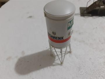 silos modellismo ferroviario h0 