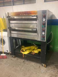 Forno pizza 2 bocche