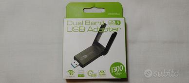 Antenna Wifi Dual Band USB PC desktop e notebook