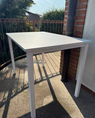 Tavolo rettangolare bianco Mondoconvenienza
