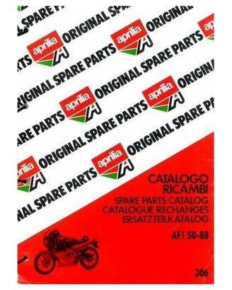 Catalogo ricambi Aprilia AF1 50 del 1988