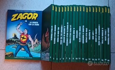 ZAGOR COLLEZIONE STORICA A COLORI 1-187 COMPLETA