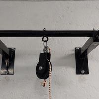 barra per trazioni con carrucola