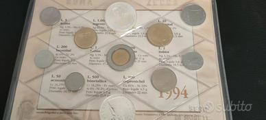 Serie divisionale Zecca dello Stato 1994/1995