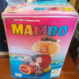 1 Bambola clown Pagliaccio vintage doll toys sound
