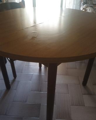 tavolo da cucina tondo allungabile ovale
