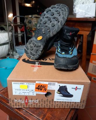 scarpe trekking kayland tg 40.5