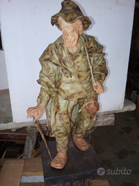 Vecchio in cartapesta leccese