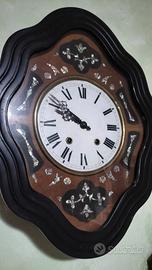Orologio da parete Morbier Francese d'epoca