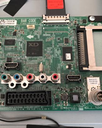 Scheda madre tv LG modello 39LN5400