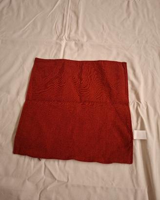 Fodera Copricuscino Rosso Ruggine 40x40 cm