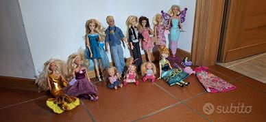 Barbie (8+ 1 Ken) e accessori 