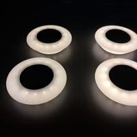 4 luci da giardino alimentate a energia solare IP4