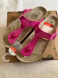 Ciabatte sandali infradito in vera pelle nuove