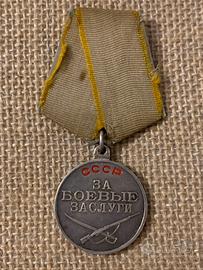 Medaglia militare argento urss armata rossa