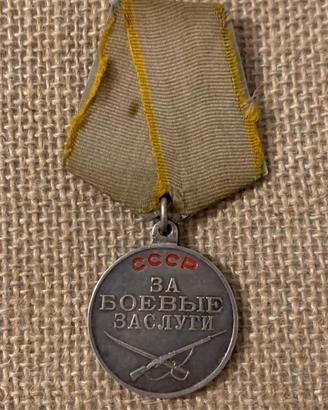 Medaglia militare argento urss armata rossa
