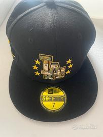New Era 59FIFTY LA Dodgers Black Camo Stars