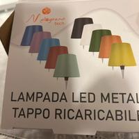 Lampada led metal a tappo