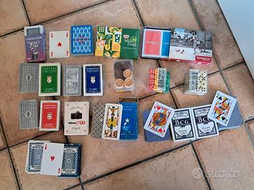 mazzo carte gioco Dal Negro Modiano Renault  Bcg