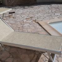 Lettini  da Spiaggia/Piscina in alluminio