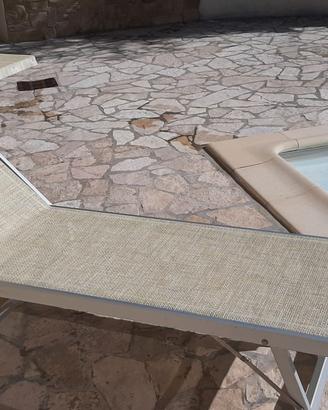 Lettini  da Spiaggia/Piscina in alluminio